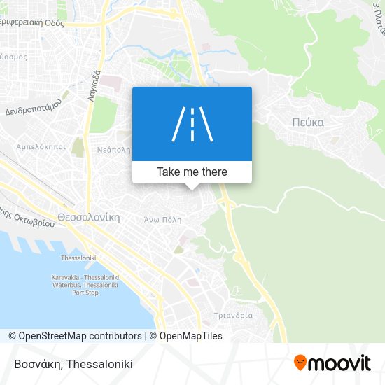 Βοσνάκη map