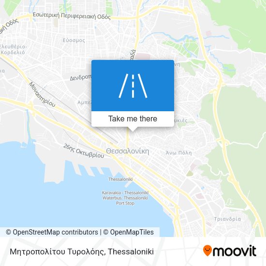 Μητροπολίτου Τυρολόης map