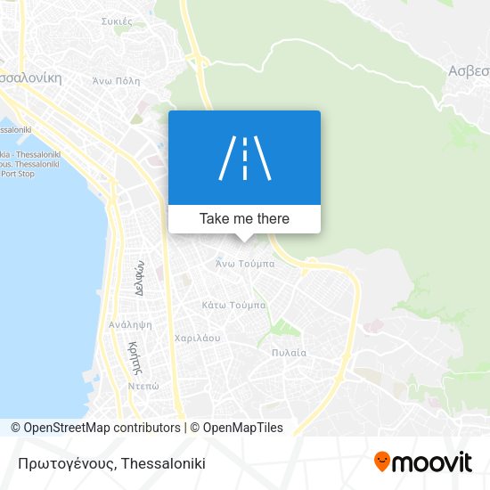 Πρωτογένους map