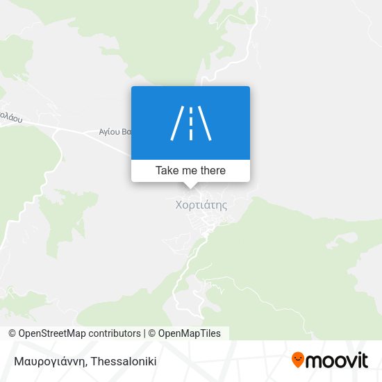 Μαυρογιάννη map