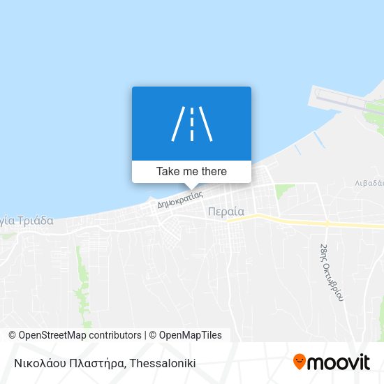 Νικολάου Πλαστήρα map