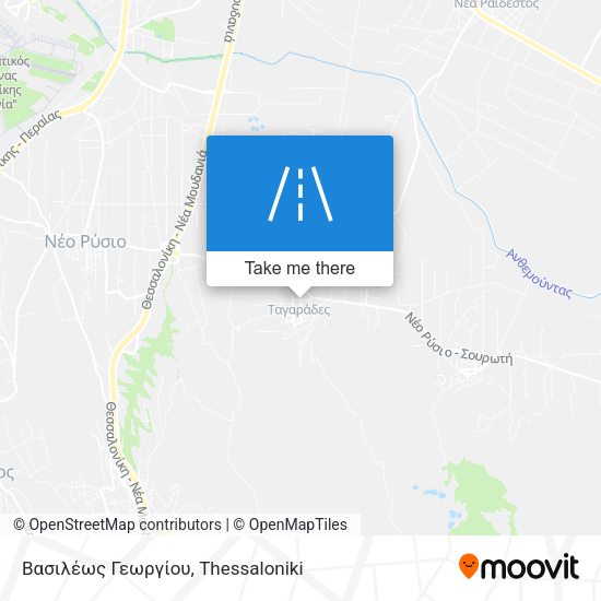Βασιλέως Γεωργίου map