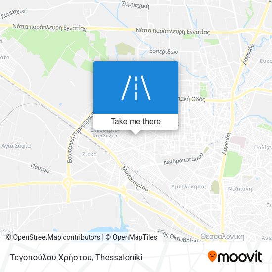 Τεγοπούλου Χρήστου map