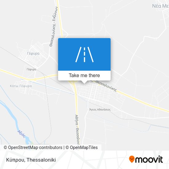 Κύπρου map