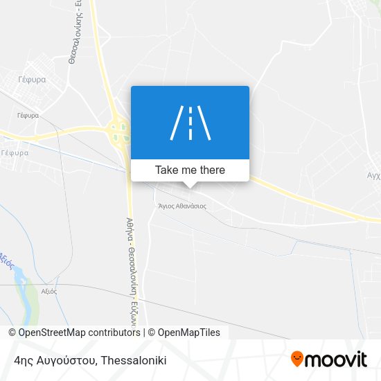4ης Αυγούστου map