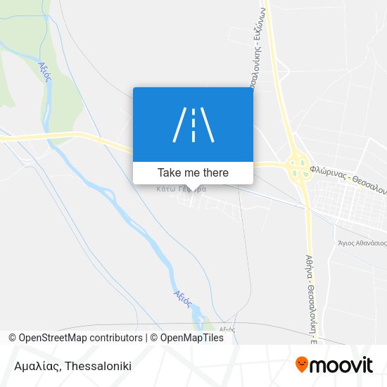 Αμαλίας map