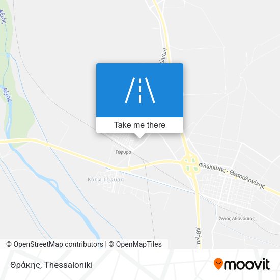 Θράκης map