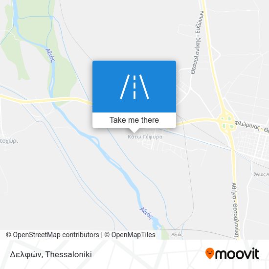 Δελφών map