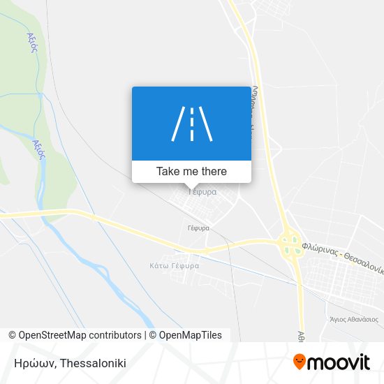 Ηρώων map