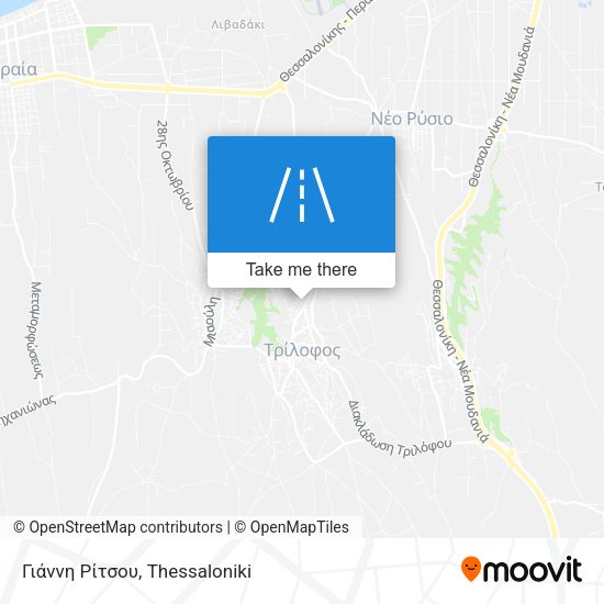 Γιάννη Ρίτσου map