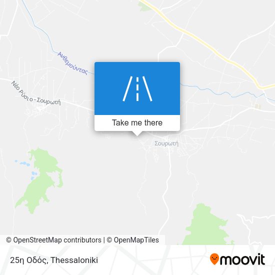 25η Οδός map