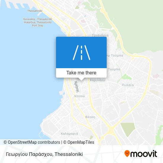 Γεωργίου Παράσχου map