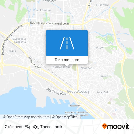 Στέφανου Ελμάζη map