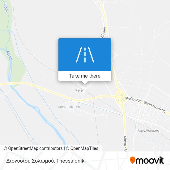 Διονυσίου Σολωμού map