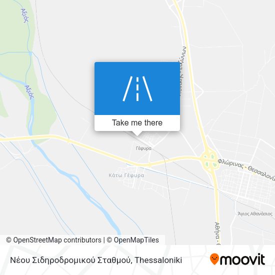 Νέου Σιδηροδρομικού Σταθμού map
