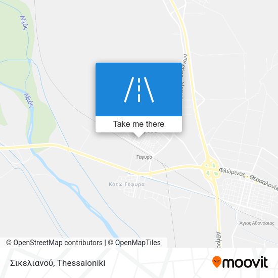 Σικελιανού map