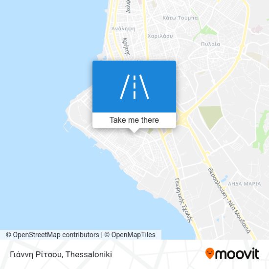 Γιάννη Ρίτσου map