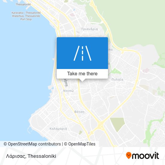 Λάρισας map