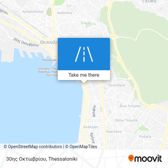 30ης Οκτωβρίου map