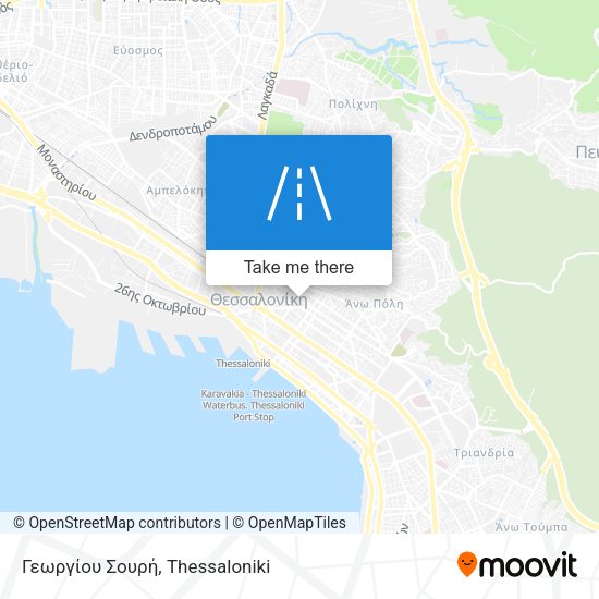 Γεωργίου Σουρή map
