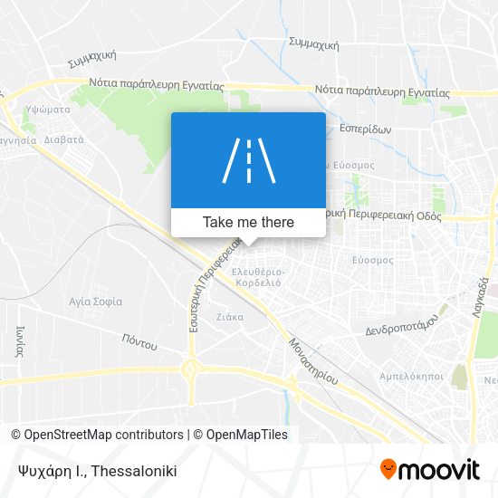 Ψυχάρη Ι. map