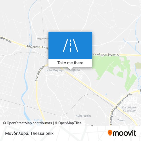 Μανδηλαρά map