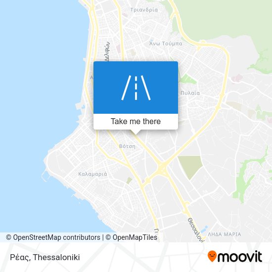 Ρέας map
