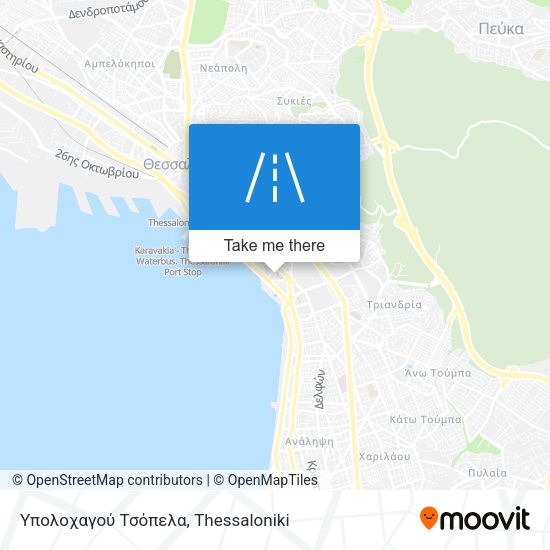 Υπολοχαγού Τσόπελα map