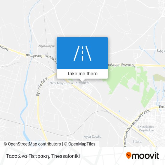 Τασσώνα-Πετράκη map