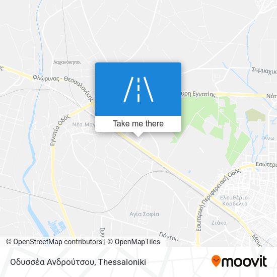 Οδυσσέα Ανδρούτσου map