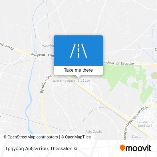 Γρηγόρη Αυξεντίου map
