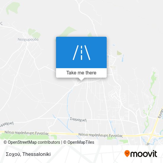 Σοχού map