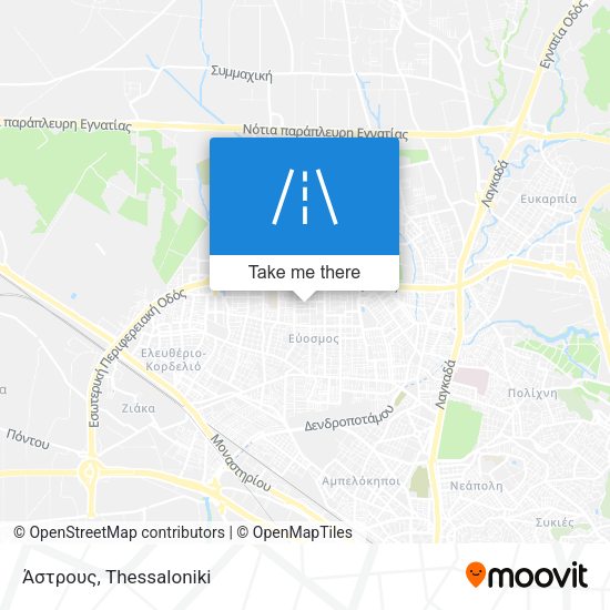 Άστρους map