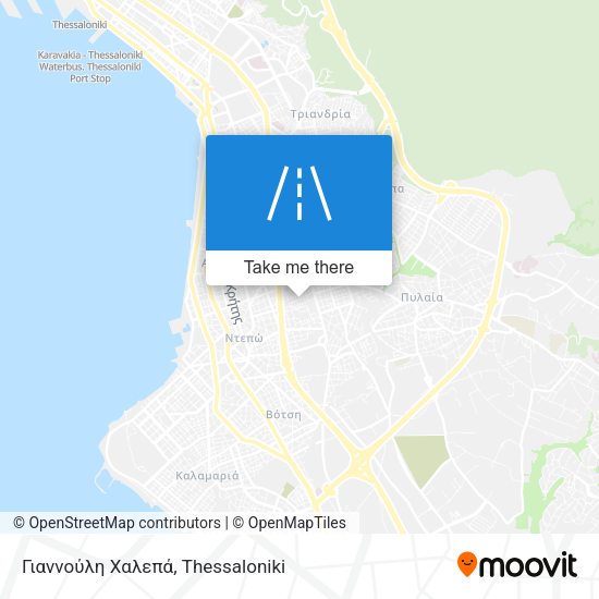 Γιαννούλη Χαλεπά map