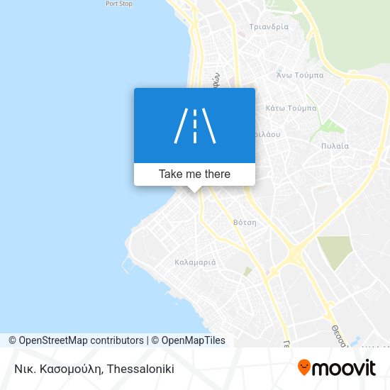Νικ. Κασομούλη map