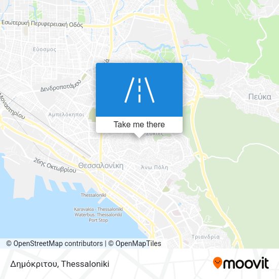 Δημόκριτου map