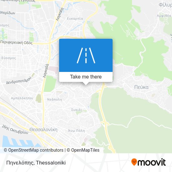 Πηνελόπης map