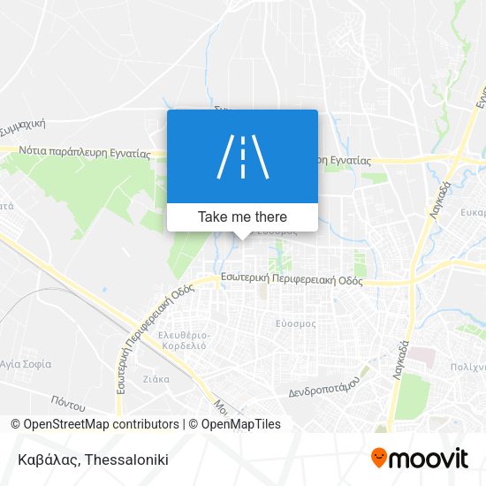 Καβάλας map