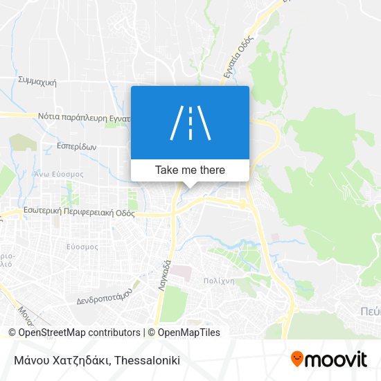 Μάνου Χατζηδάκι map