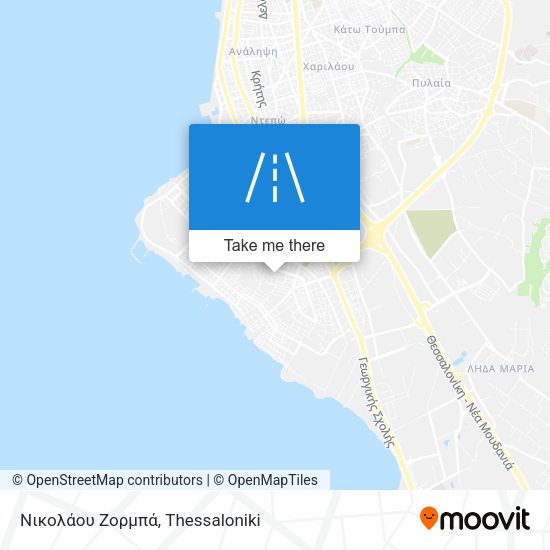 Νικολάου Ζορμπά map