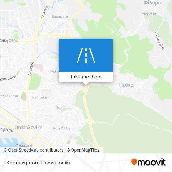 Καρπενησίου map
