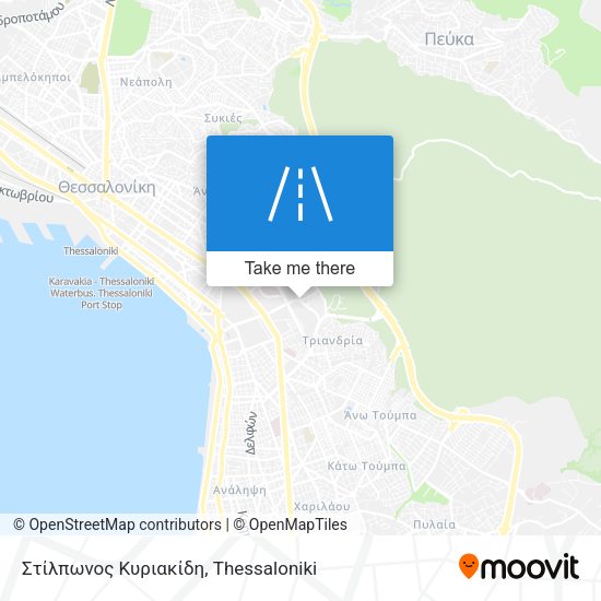 Στίλπωνος Κυριακίδη map