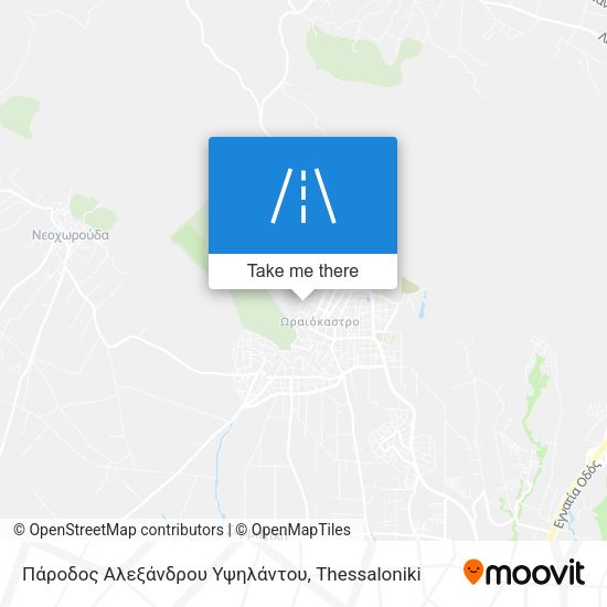 Πάροδος Αλεξάνδρου Υψηλάντου map