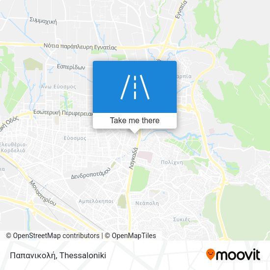 Παπανικολή map