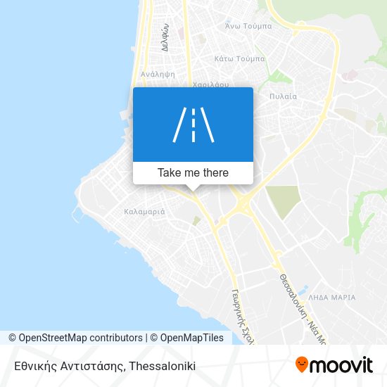 Εθνικής Αντιστάσης map