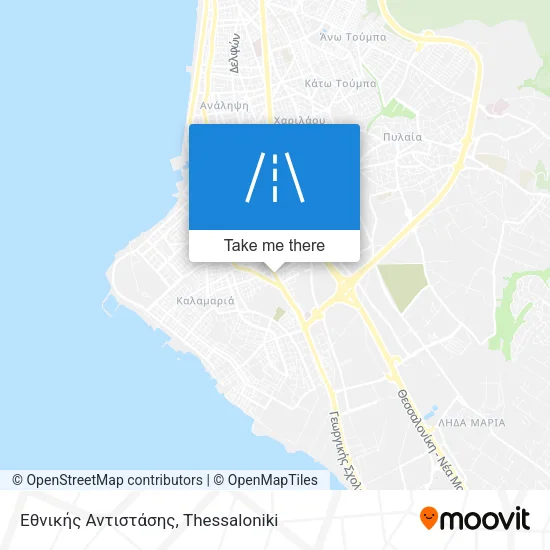 Εθνικής Αντιστάσης map