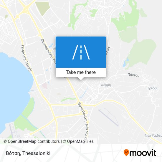 Βότση map
