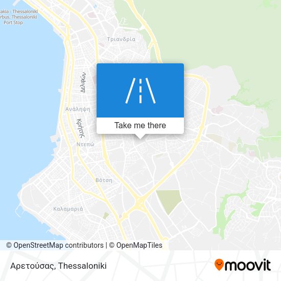 Αρετούσας map