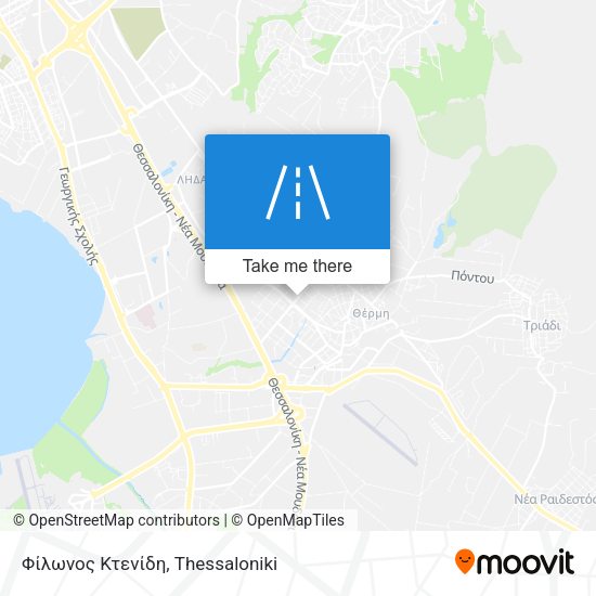 Φίλωνος Κτενίδη map