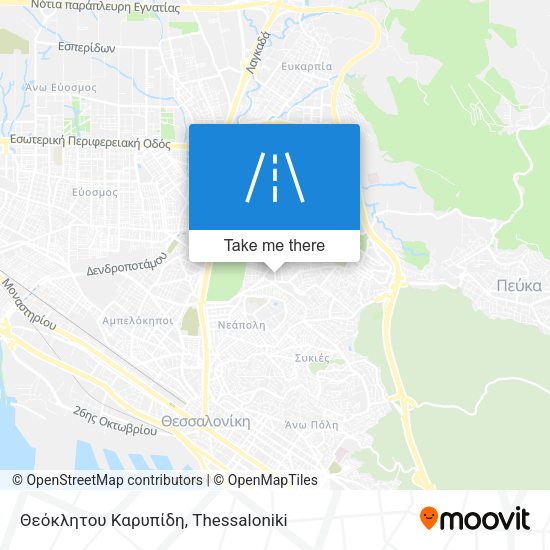 Θεόκλητου Καρυπίδη map